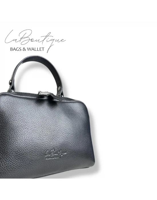 %100 DERİ LB ÇANTA D-2500 SİYAH