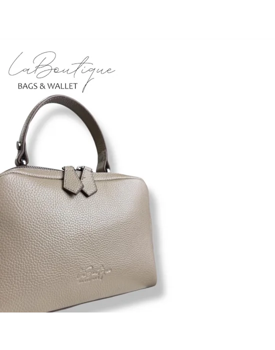 %100 DERİ LB ÇANTA D-2500 VİZON