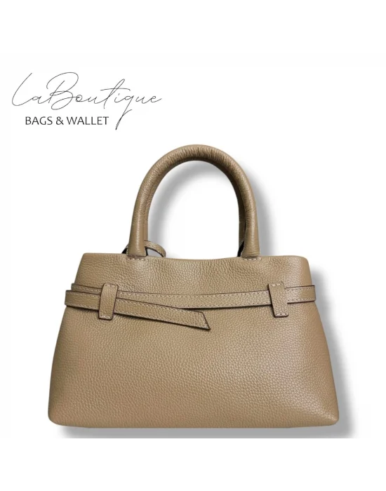 %100 DERİ LB ÇANTA D-2750 BİSKÜVİ