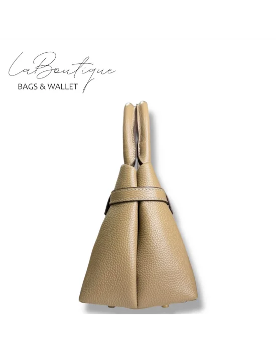 %100 DERİ LB ÇANTA D-2750 BİSKÜVİ