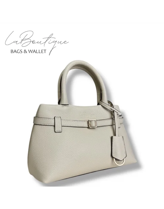 %100 DERİ LB ÇANTA D-2750 KREM
