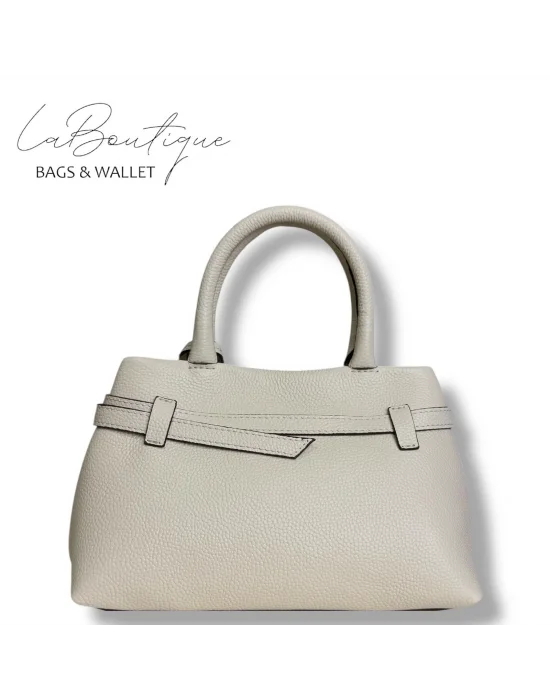 %100 DERİ LB ÇANTA D-2750 KREM