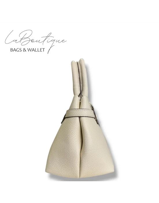 %100 DERİ LB ÇANTA D-2750 KREM