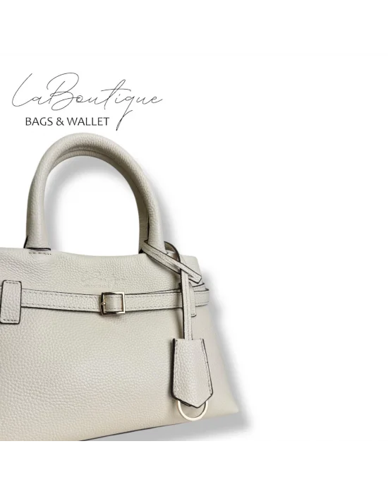 %100 DERİ LB ÇANTA D-2750 KREM