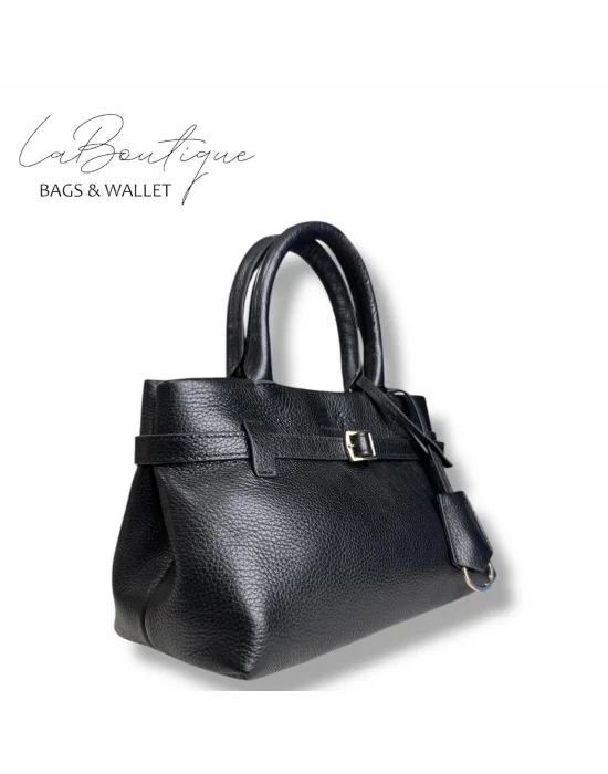 %100 DERİ LB ÇANTA D-2750 SİYAH
