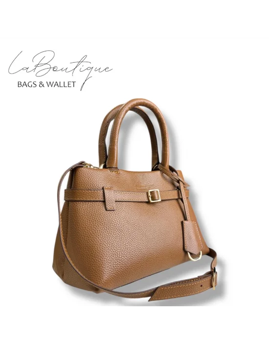 %100 DERİ LB ÇANTA D-2750 TABA