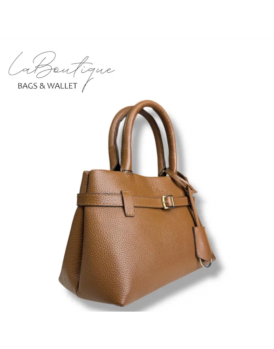 %100 DERİ LB ÇANTA D-2750 TABA