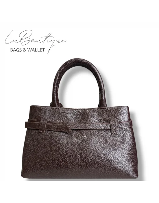 %100 DERİ LB ÇANTA D-2750 KAHVE