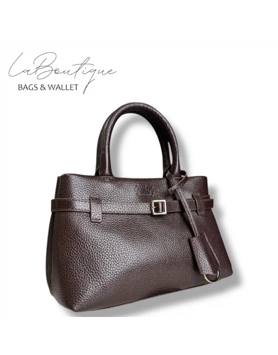 %100 DERİ LB ÇANTA D-2750 KAHVE