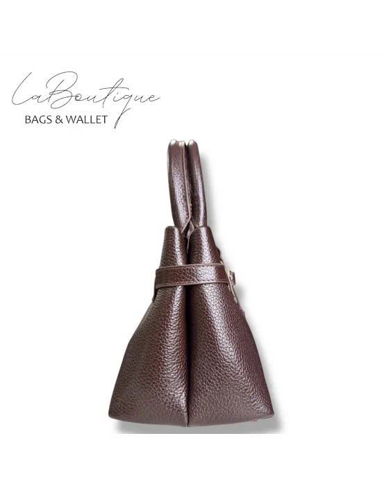 %100 DERİ LB ÇANTA D-2750 KAHVE