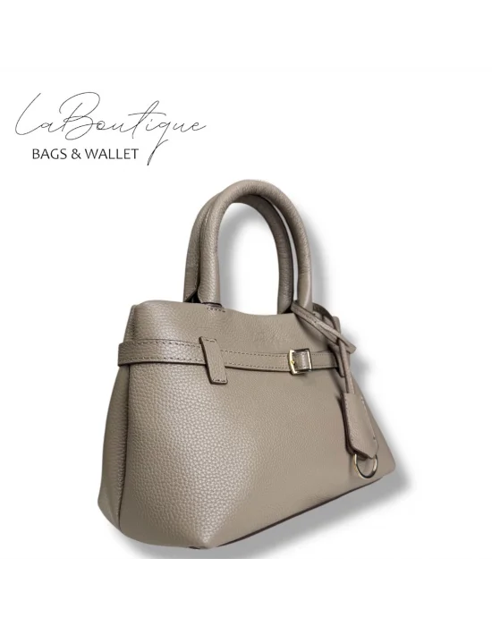 %100 DERİ LB ÇANTA D-2750 VİZON