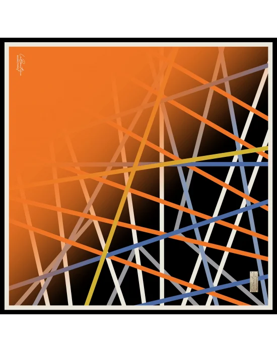 1349 SURA İPEK EŞARP 13 - 90X90