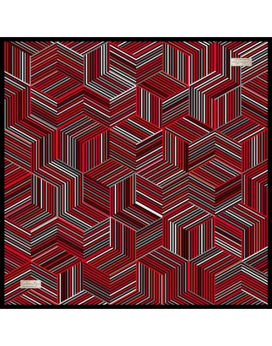 2047 SURA İPEK EŞARP 10-90X90