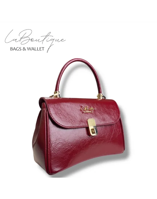 LB ÇANTA 1318 RUGAN BORDO