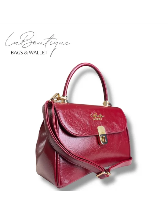 LB ÇANTA 1318 RUGAN BORDO