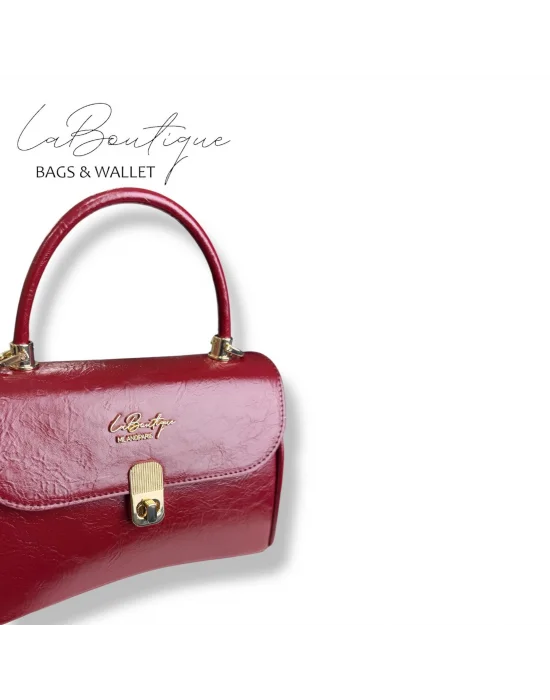 LB ÇANTA 1318 RUGAN BORDO
