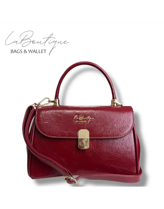 LB ÇANTA 1318 RUGAN BORDO