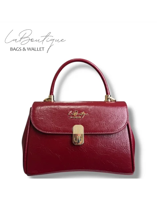 LB ÇANTA 1318 RUGAN BORDO