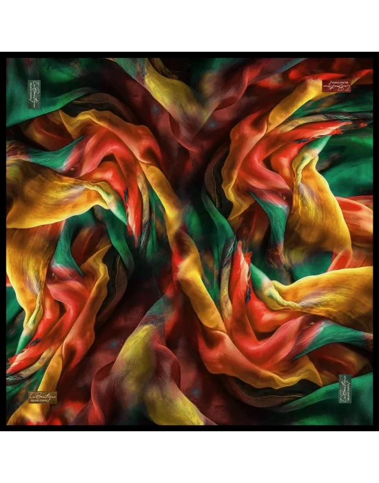 2724B-02 SURA İPEK 90X90