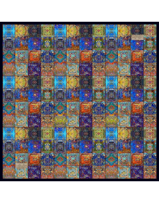 2718-01 SURA İPEK 90X90