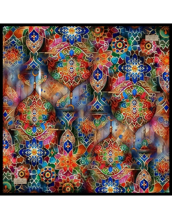 2717B-01 SURA İPEK 90X90