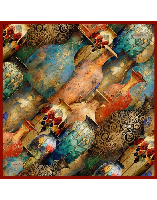 2709B-01 SURA İPEK 90X90