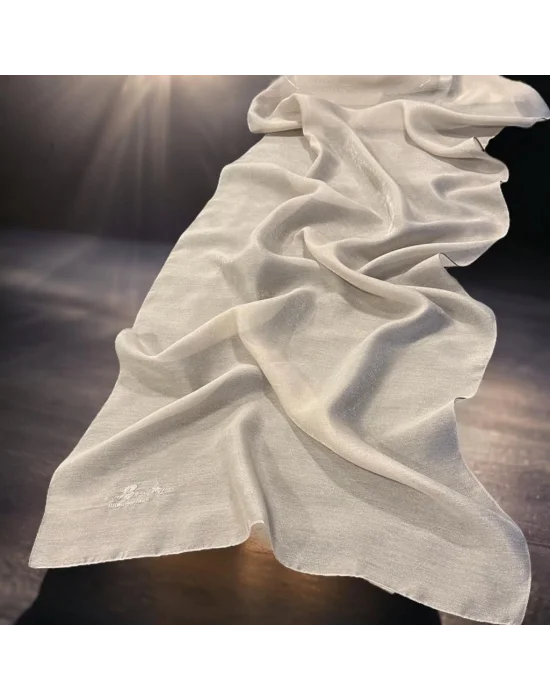 SİMLİ ŞAL - KOYU VİZON - 70X190