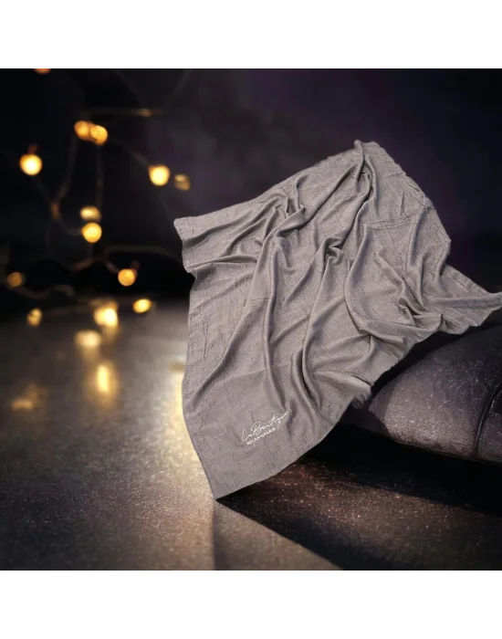 BE HAPPY EŞARP ANTRASİT