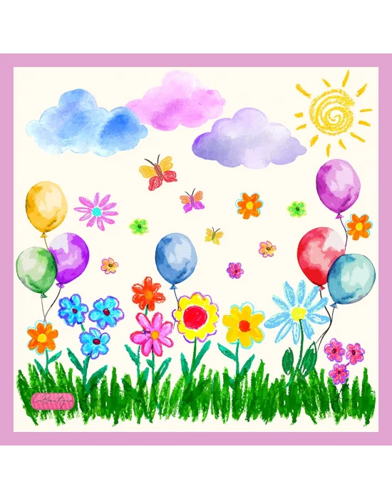 ÇOCUK EŞARP-Ç04-70X70