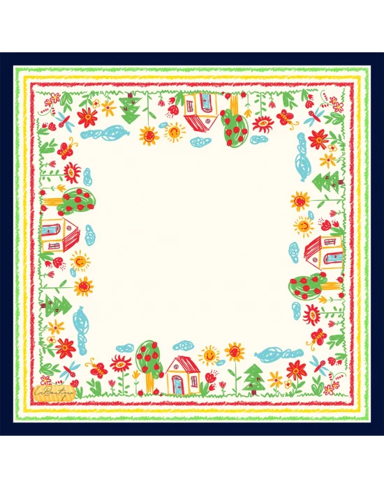 ÇOCUK EŞARP-Ç08-70X70