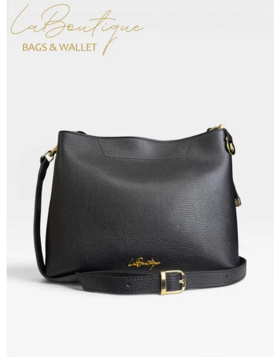 D-2780 HAKİKİ DERİ SİYAH