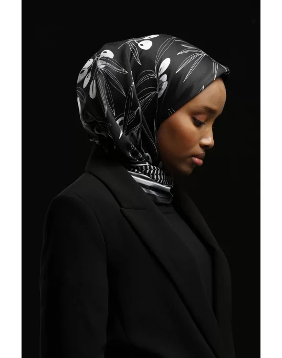 FİLİSTİN SERİSİ %100 TWILL İPEK - F105 - 90X90