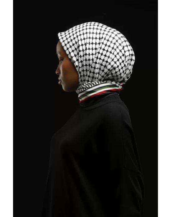 FİLİSTİN SERİSİ %100 TWILL İPEK - F117 - 90X90