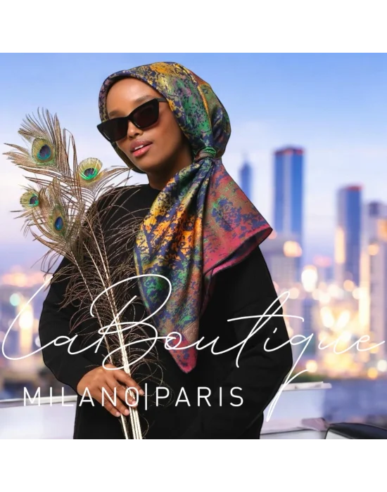 GÜZ | YAZ SERİNLİĞİ EŞARP 2108-08 90X90