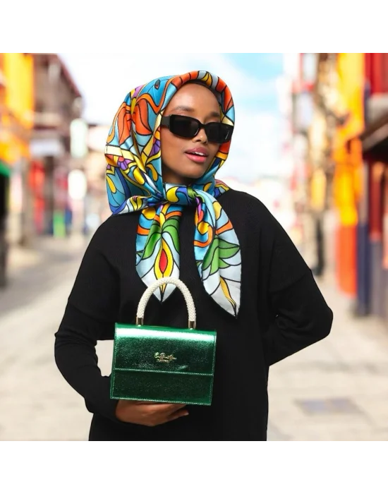 GÜZ | YAZ SERİNLİĞİ EŞARP 2207-01 90X90