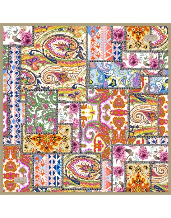 GÜZ | YAZ SERİNLİĞİ EŞARP 2415-01 90X90