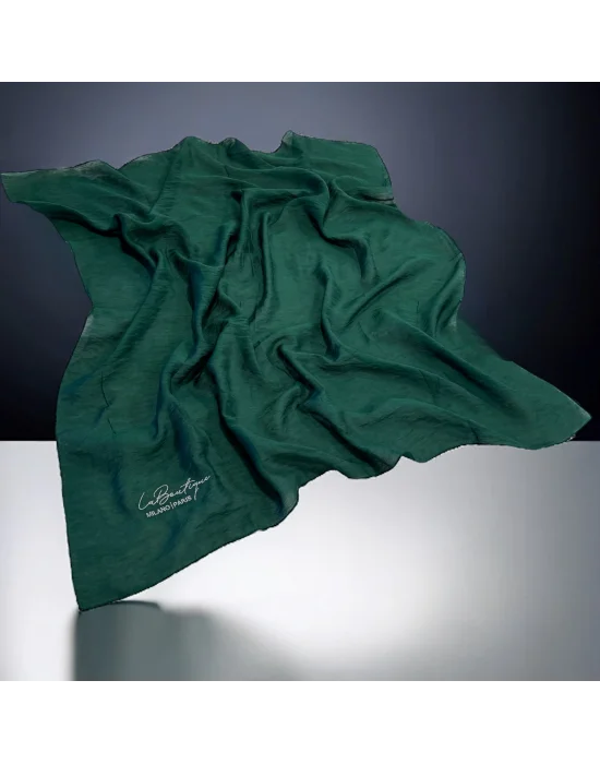 HERBAL BİTKİSEL EŞARP ZÜMRÜT YEŞİLİ