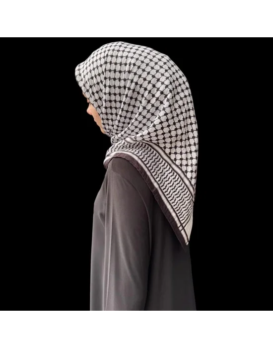 KEFİYE EŞARP 90X90 SOFT PAMUK