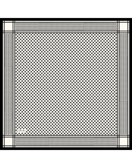 KEFİYE EŞARP 90X90 SOFT PAMUK