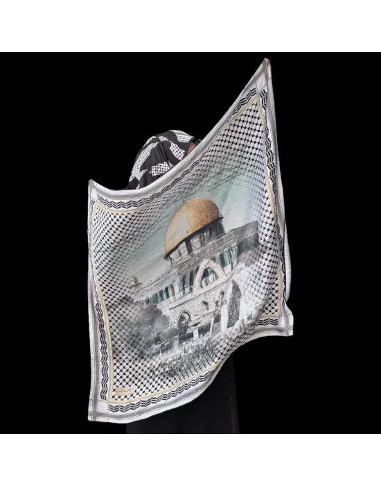 KEFİYE EŞARP F101 90X90 SOFT PAMUK