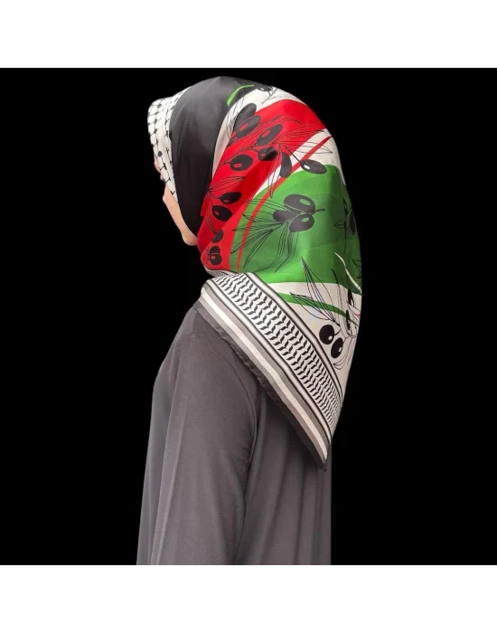 KEFİYE EŞARP F102 90X90 SOFT PAMUK