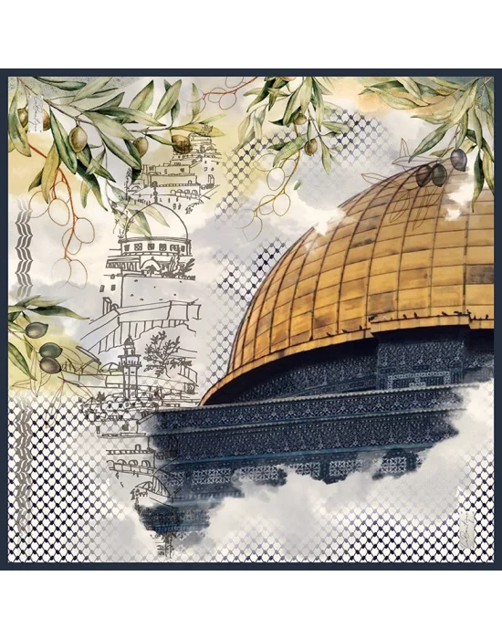 KEFİYE EŞARP F104 90X90 SOFT PAMUK