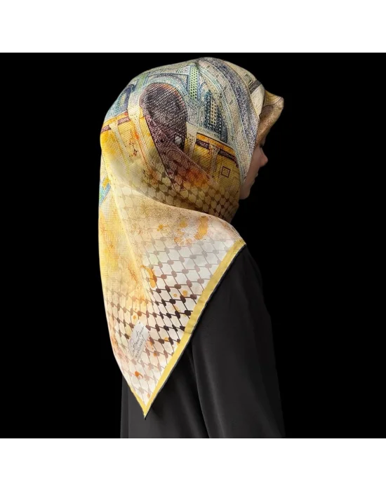 KEFİYE EŞARP F106 90X90 SOFT PAMUK