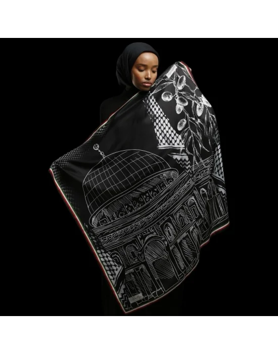 KEFİYE EŞARP F109 90X90 SOFT PAMUK