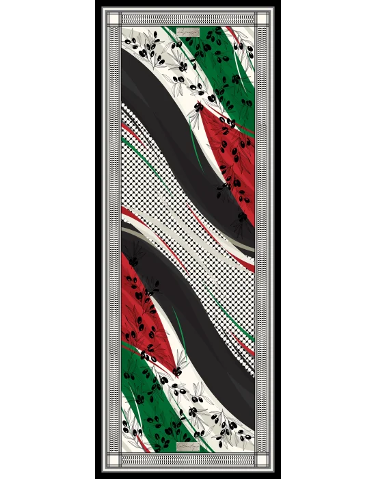 KEFİYE ŞAL F102 70X190 HERBAL/BİTKİSEL