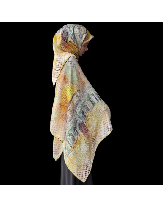 KEFİYE ŞAL F106 70X190 HERBAL/BİTKİSEL