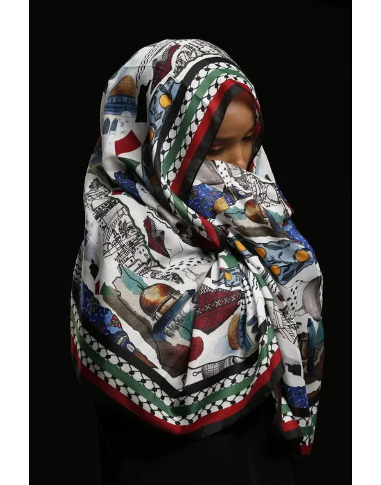 KEFİYE ŞAL F112-03 70X190 HERBAL/BİTKİSEL