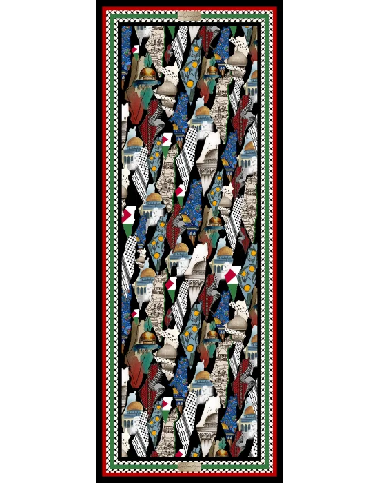 KEFİYE ŞAL F112-04 70X190 HERBAL/BİTKİSEL