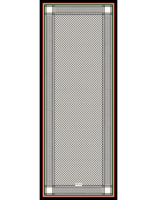 KEFİYE ŞAL F117 70X190 HERBAL/BİTKİSEL