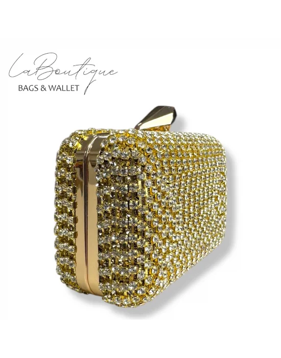 LB ABİYE ÇANTA 25-001 GOLD